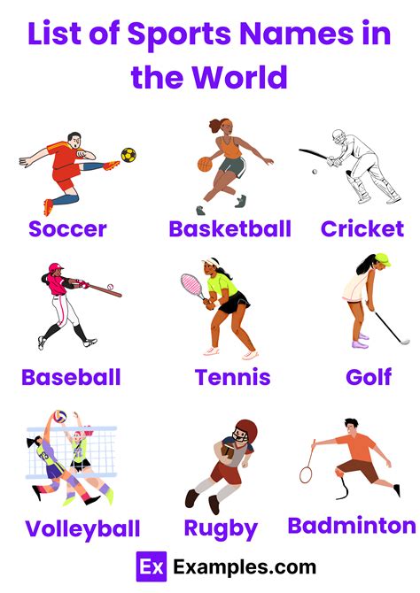 Type of sport .